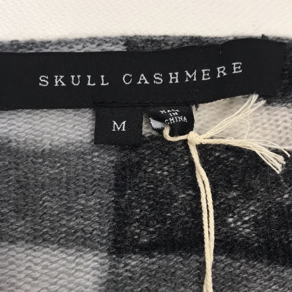 NWT SKULL CASHMERE Camo Sweater - Picture 9 of 10